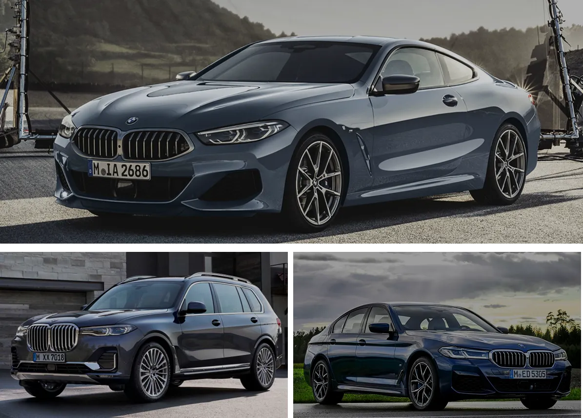 Linha de modelos BMW